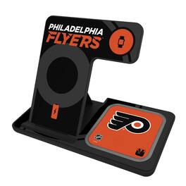 Keyscaper - Philadelphia Flyers 3-In-1 Wireless Charger - Multicolor