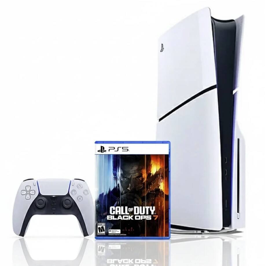 PlayStation 5 Slim Disc Bundle with Call of Duty Black Ops 7 - PlayStation 5