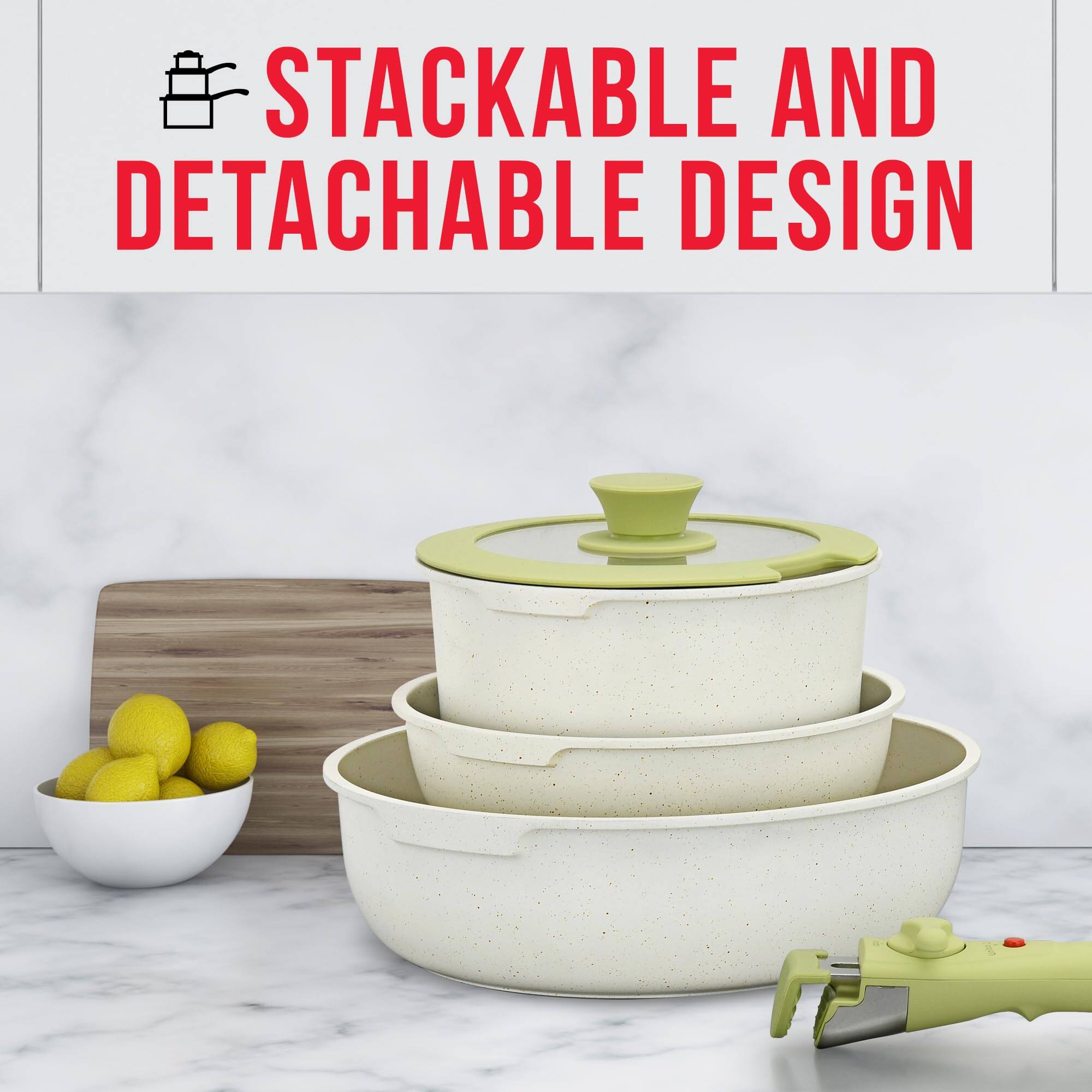 Stackable and detachable design