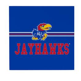 Evergreen Enterprises - Kansas Jayhawks 12" x 12" Wood Wall Sign - Multicolor