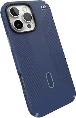 Speck - Presidio2 Grip Apple iPhone 16 Pro Max - /Dust Grey/White - Coastal Blue