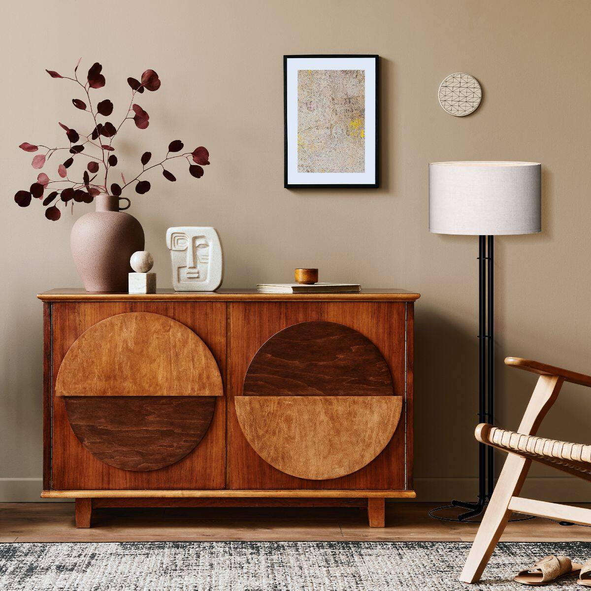 Alt View 2. Infibrite - Classic Elegance 62 Inch Floor Lamp with Cylindrical Shade, E26 Bulb Compatible - White.