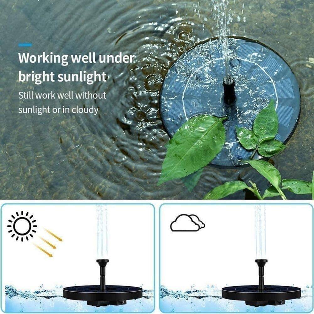 Working well under bright sunlight  
Still work well without sunlight or in cloudy