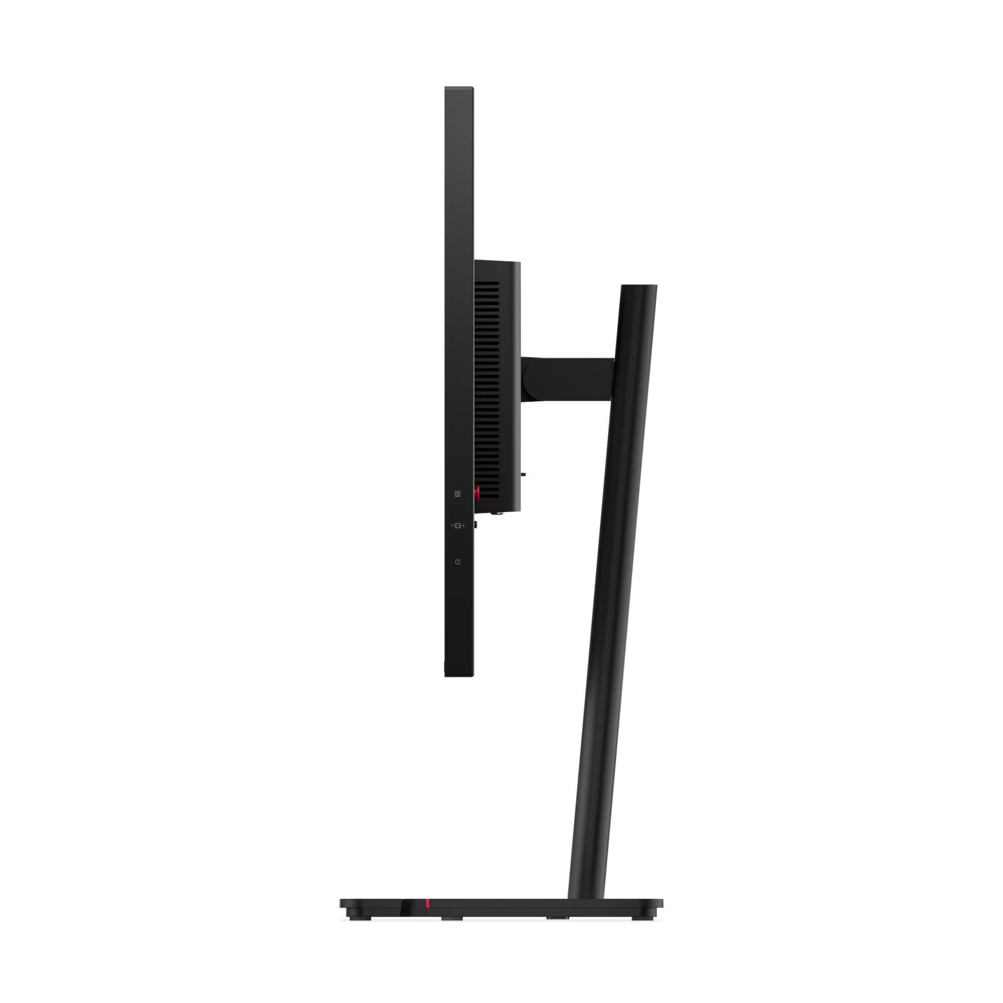 Back. Lenovo - Lenovo - ThinkVision 27" IPS LED FHD 48Hz - 120Hz Monitor (HDMI, USB, VGA, DP) - Eclipse Black - Eclipse Black.