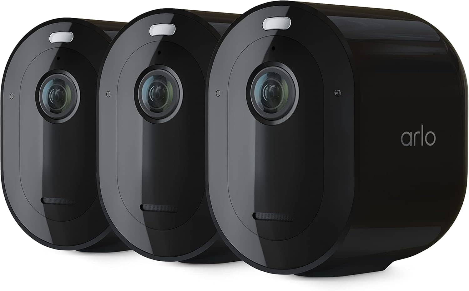 Arlo - Pro 5S 2K Indoor/Outdoor Wireless Spotlight Security Camera - Black
