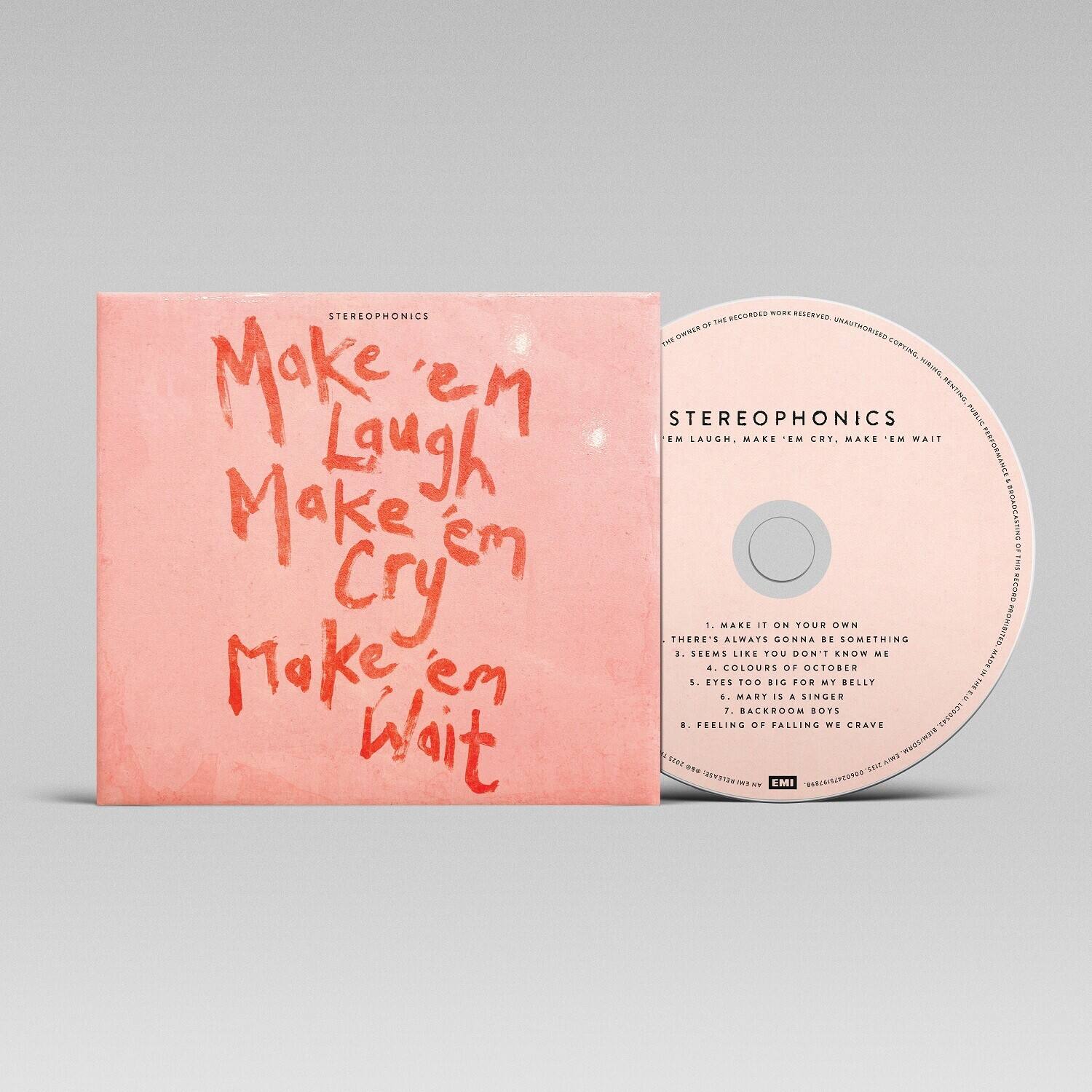Stereophonics - Make 'Em Laugh, Make 'Em Cry, Make 'Em Wait   - COMPACT DISCS [CD] price history on PriceWatchPro