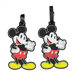 Ful - Disney Classic Mickey Mouse 2-Piece Luggage Tag Set - Multi
