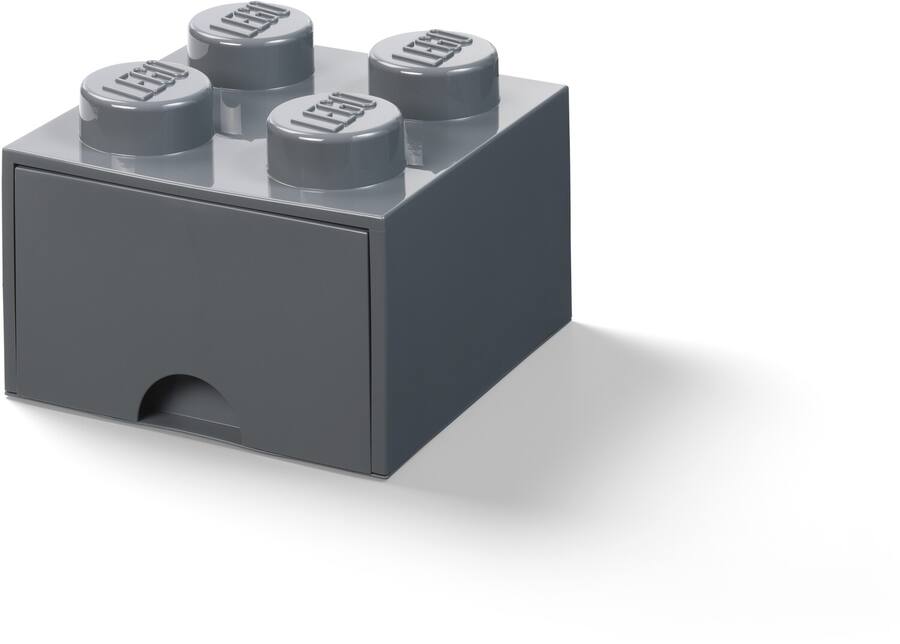 Room Copenhagen LEGO Stackable Storage Brick with 1 Drawer and 4 Knobs ...