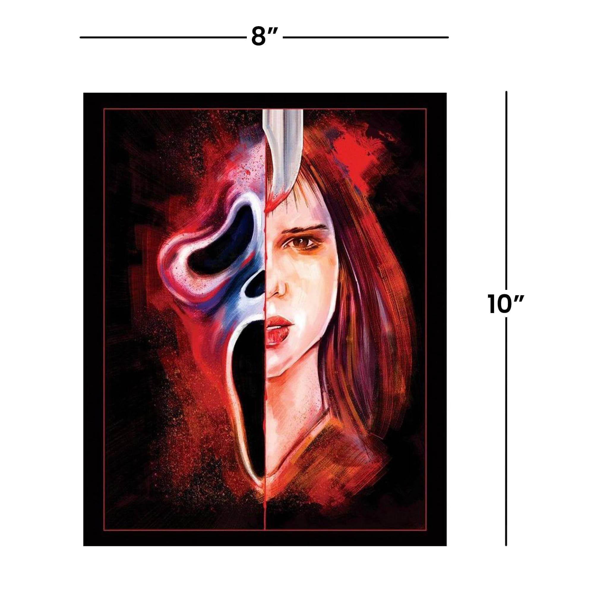 Alt View 2. Nerd Block - Scream 8x10 by Matthew Therrien Art Print - Multicolored.