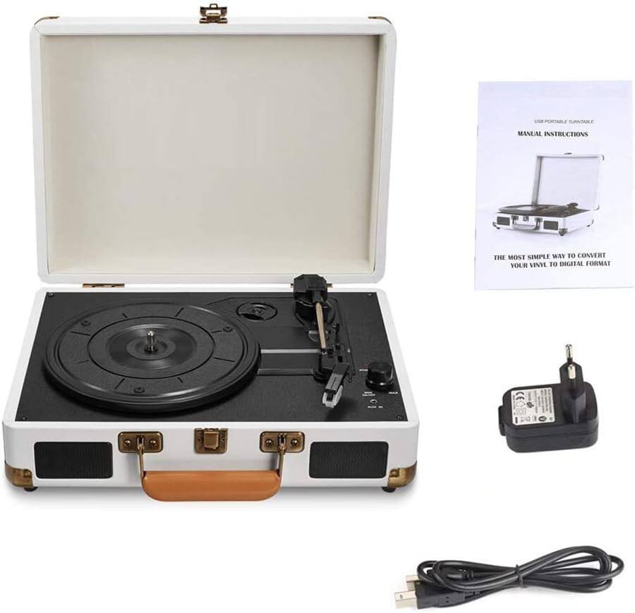 Use Portable Turntable Manual Instructions: The Most Simple Way to Convert Your Vinyl to Digital Format