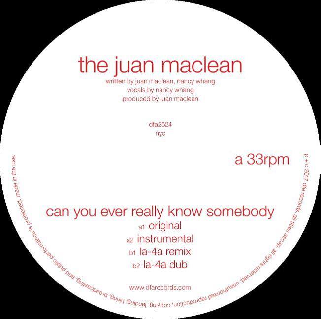 Front. Can You Ever Really Know Somebody [LP].