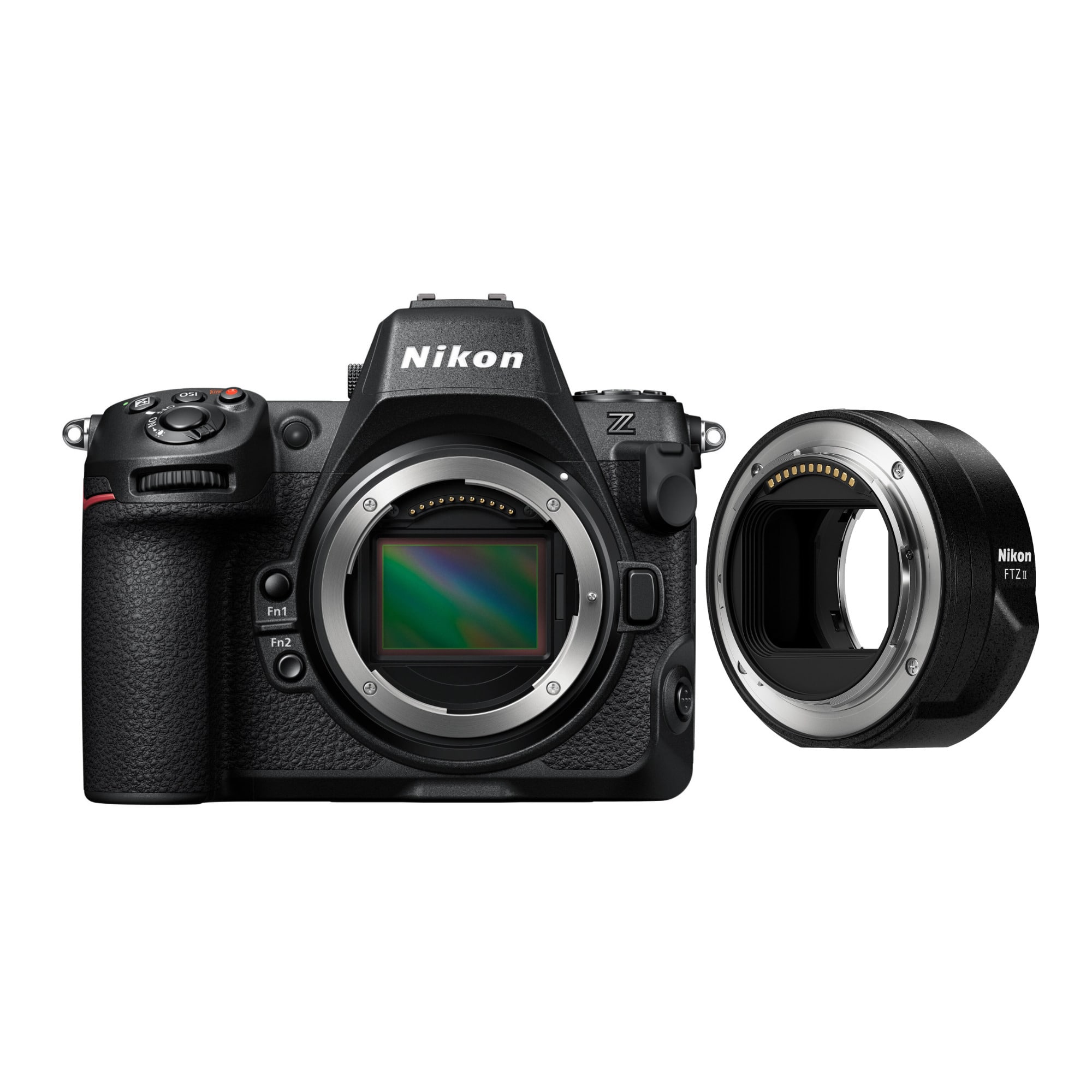 Nikon - Z8 Mirrorless Camera with FTZ II Adapter Kit - Black