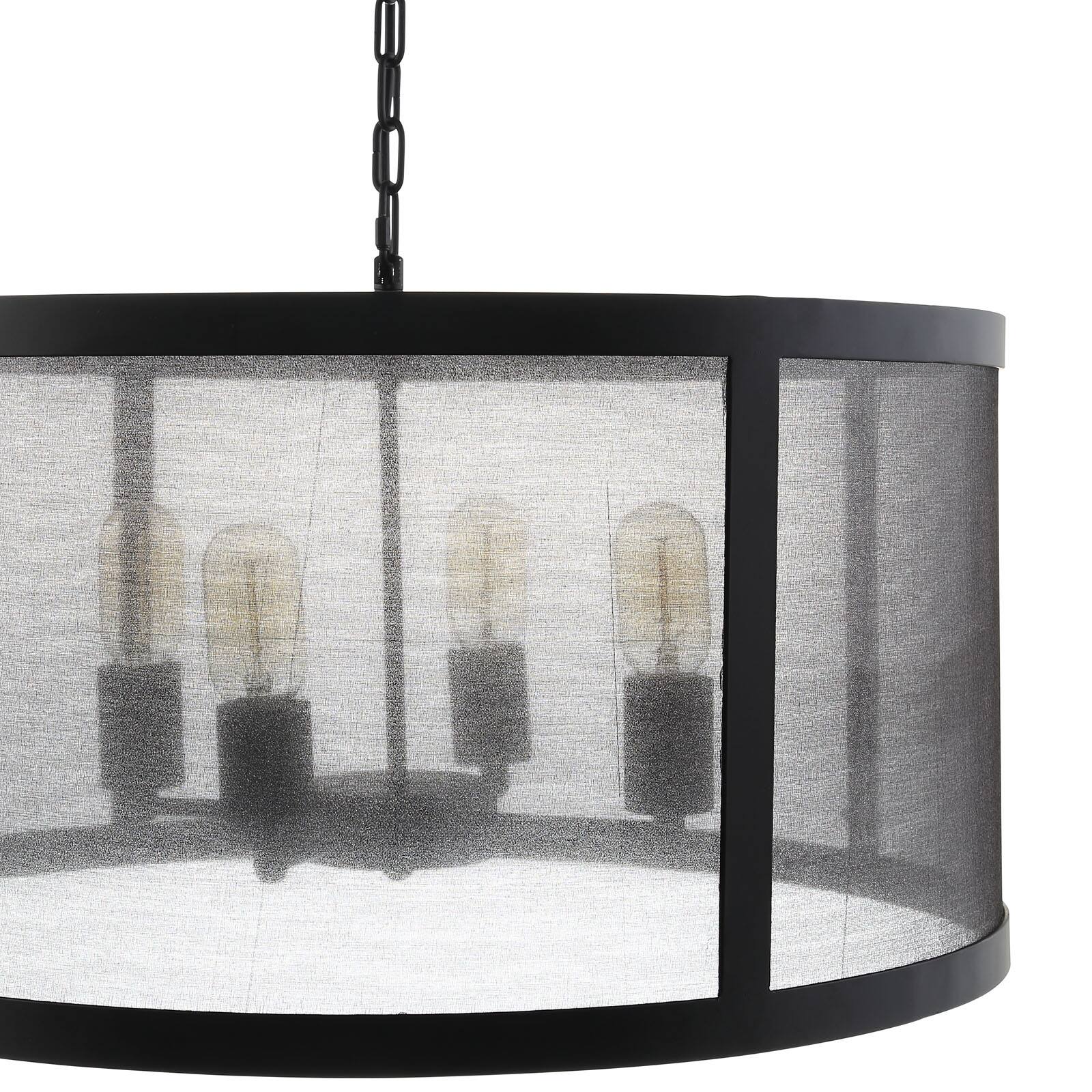 Back. Modway - Frost Chandelier by Modway - Black.