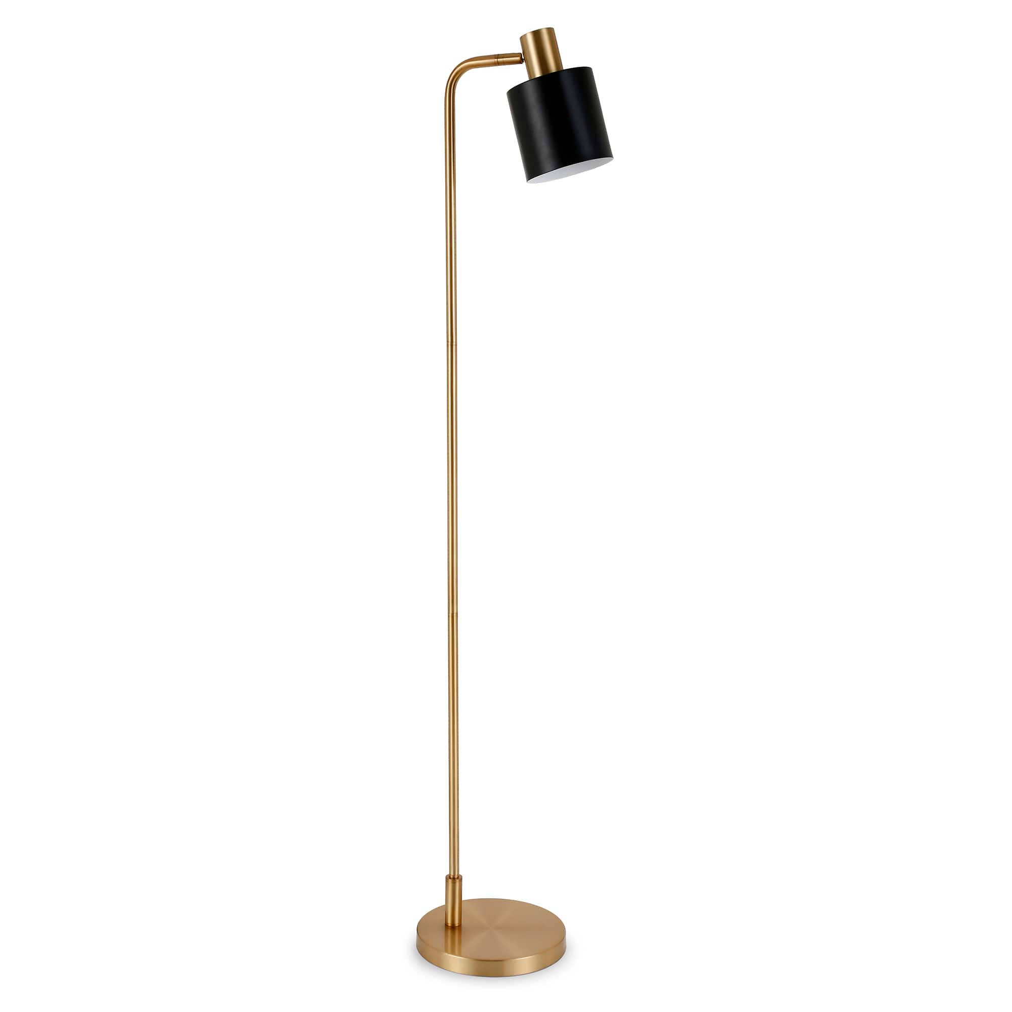 Front. Camden&Wells - Thew Floor Lamp - Brass.