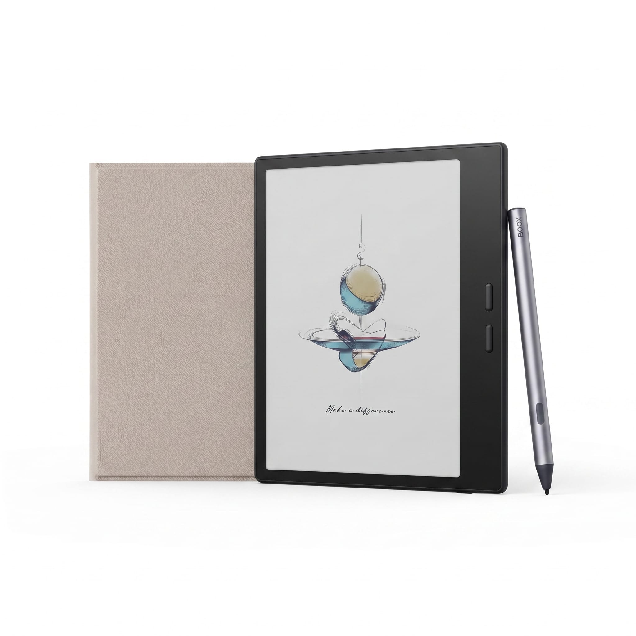 Bundle BOOX Go 7 (Gen 2). InkSense Plus Stylus + Beige Magnetic