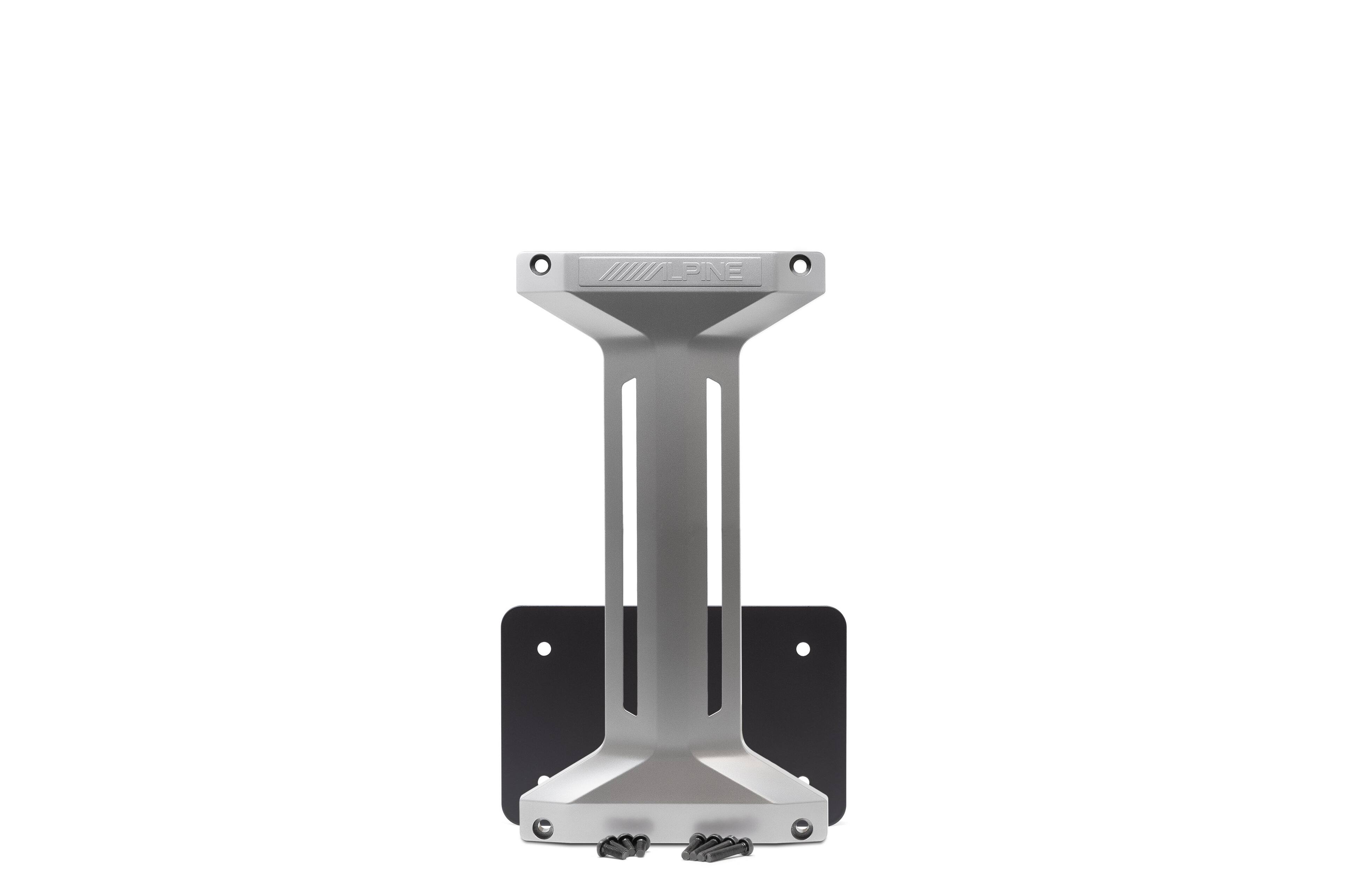 Front. Alpine - 8" PrismaLink S2-SB8 Linking Kit - Silver.