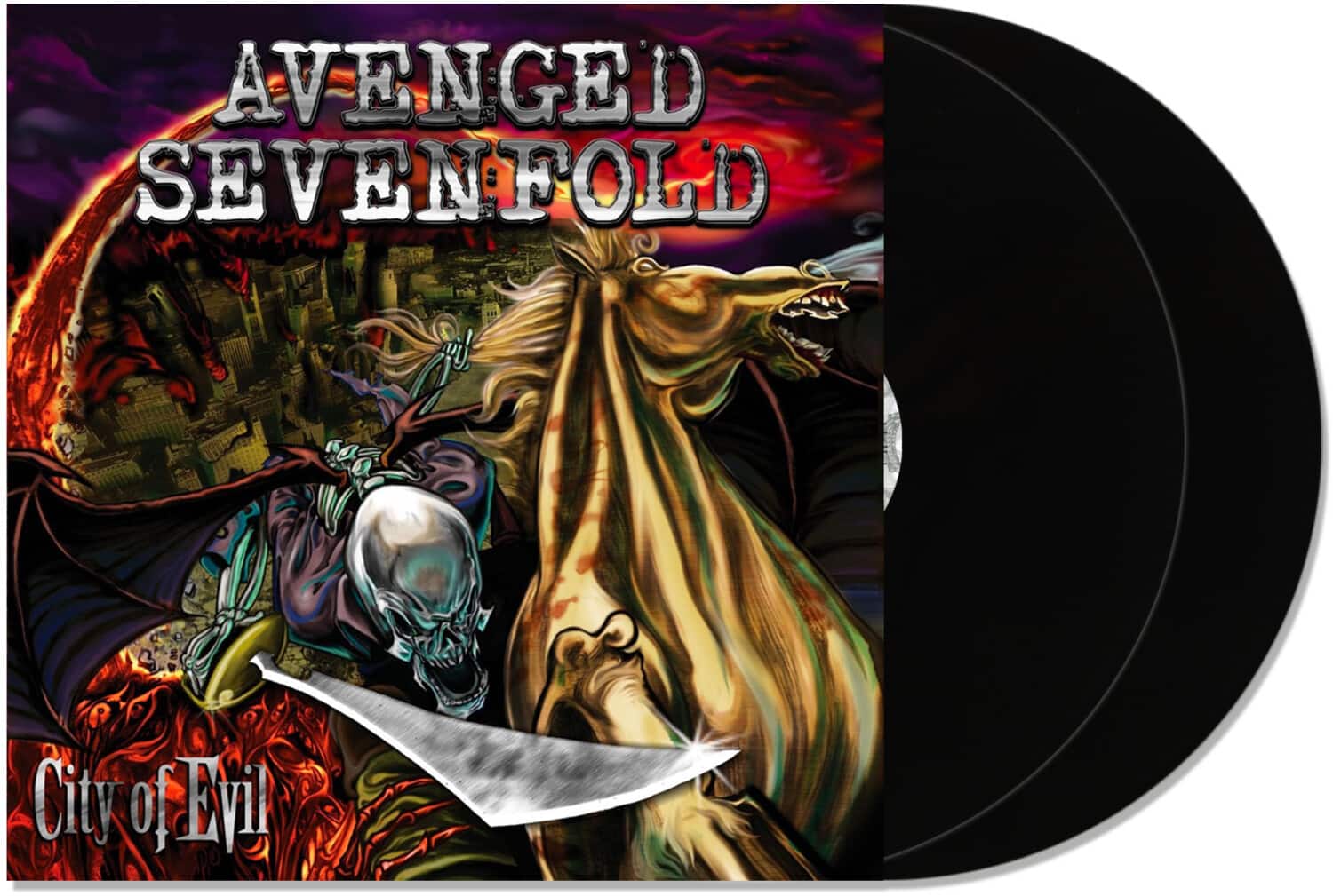 Avenged Sevenfold - City of Evil   - VINYL LP price history on PriceWatchPro