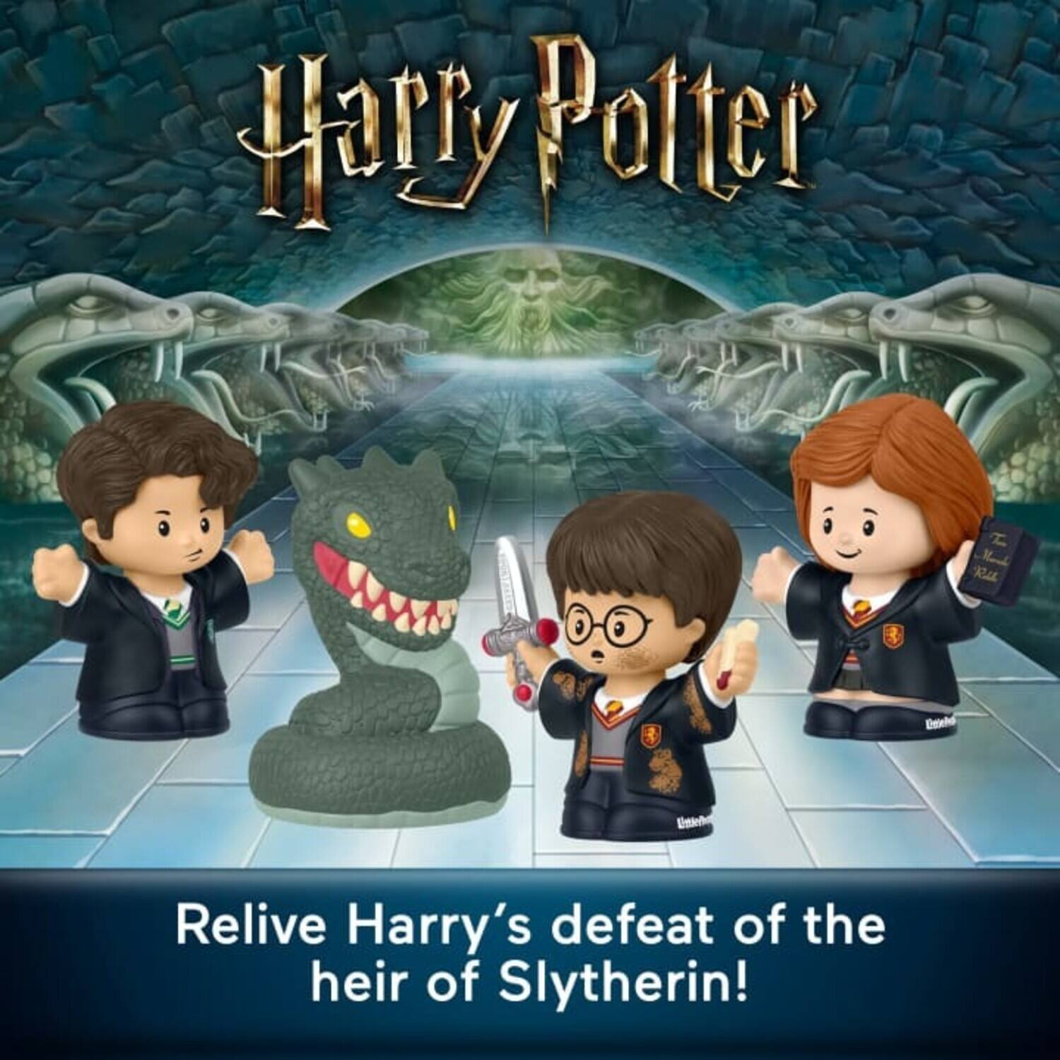 Harry Potter: Relive Harry's defeat of the heir of Slytherin!