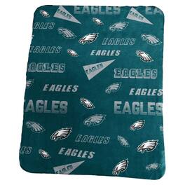 Logo Brands - Philadelphia Eagles 50" x 60" Classic Fleece Blanket - Multicolor