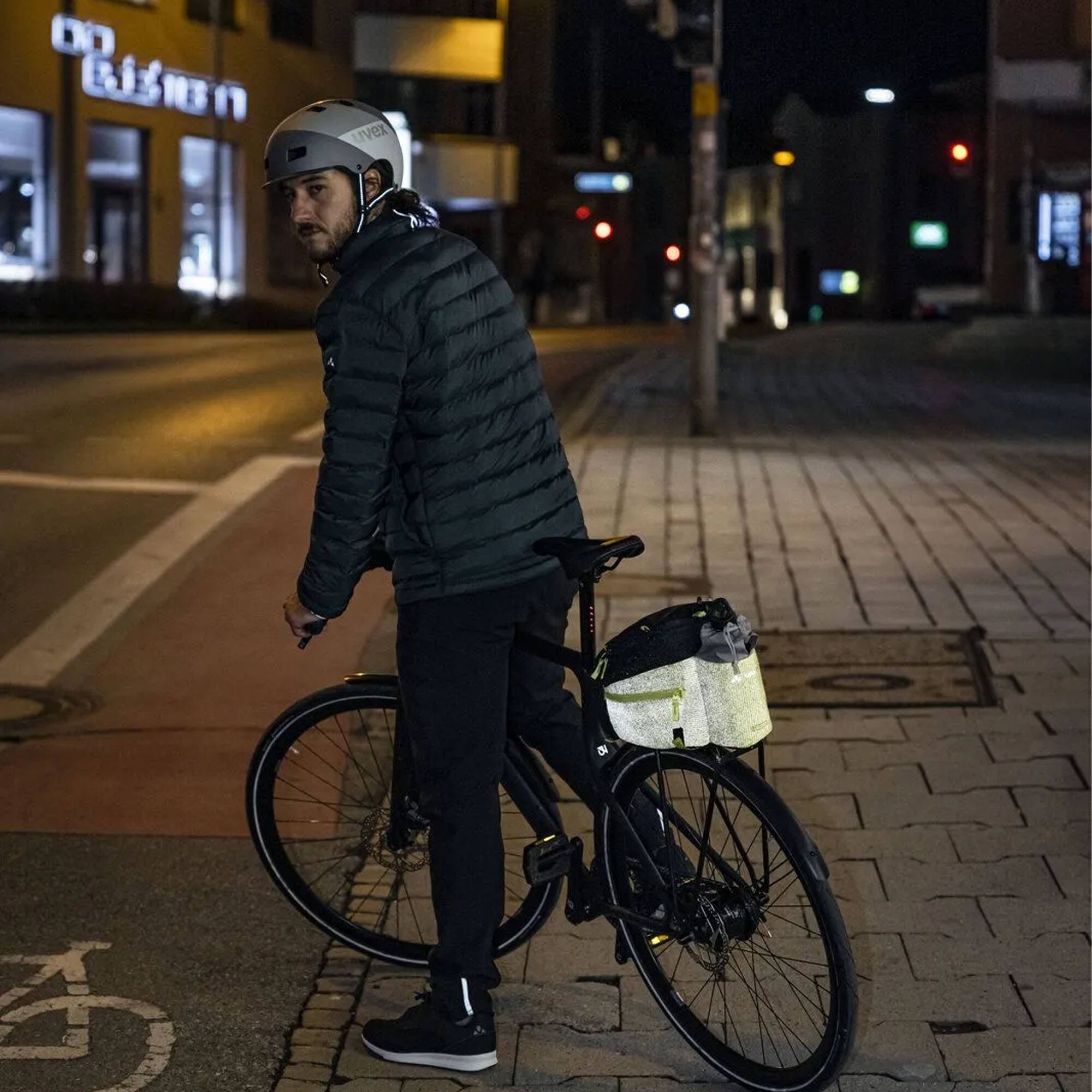 Alt View 6. VAUDE - Vaude Silkroad L Luminum Bike Rack Bag with Detachable Shoulder Strap - Black - Black.