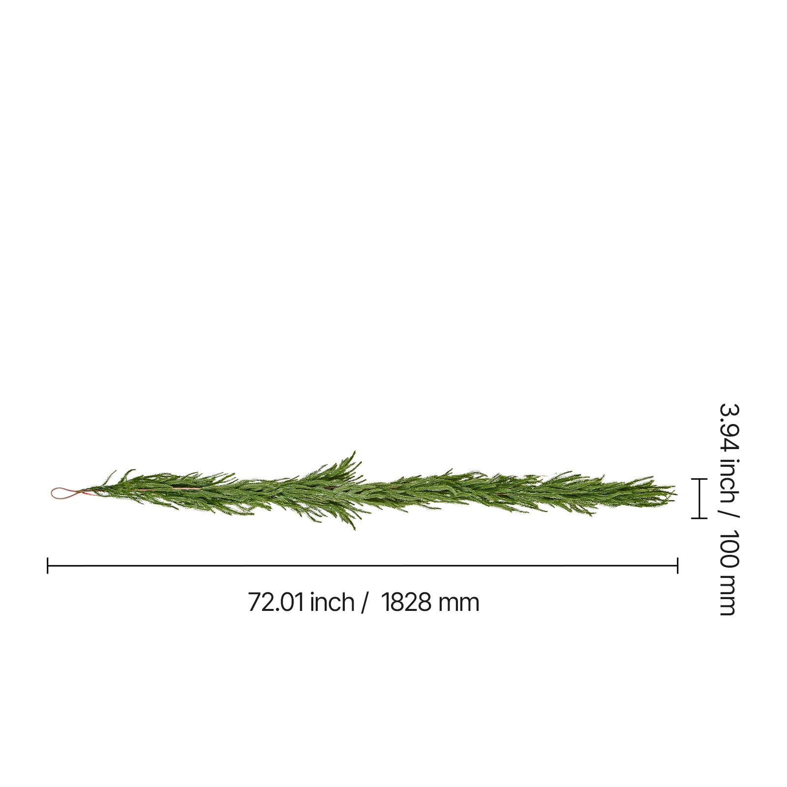 72.01 inch / 1828 mm  
3.94 inch / 100 mm