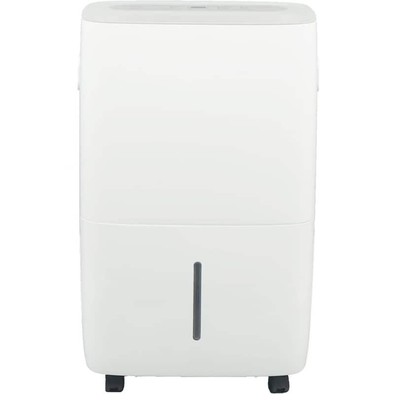Edendirect - 25 pt. Quiet Dehumidifier in. White with with Bucket for Home, Basement, with Auto Defrost, 24H Timer