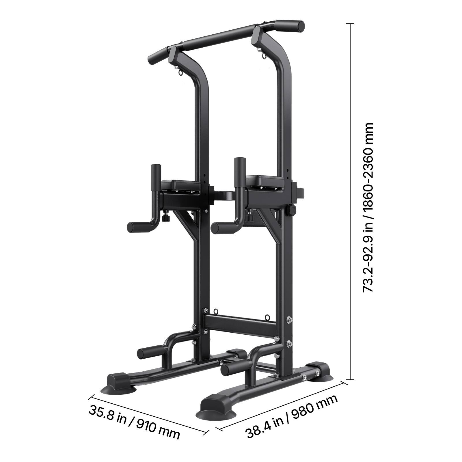 73.2-92.9 in / 1860-2360 mm  
35.8 in / 910 mm  
38.4 in / 980 mm