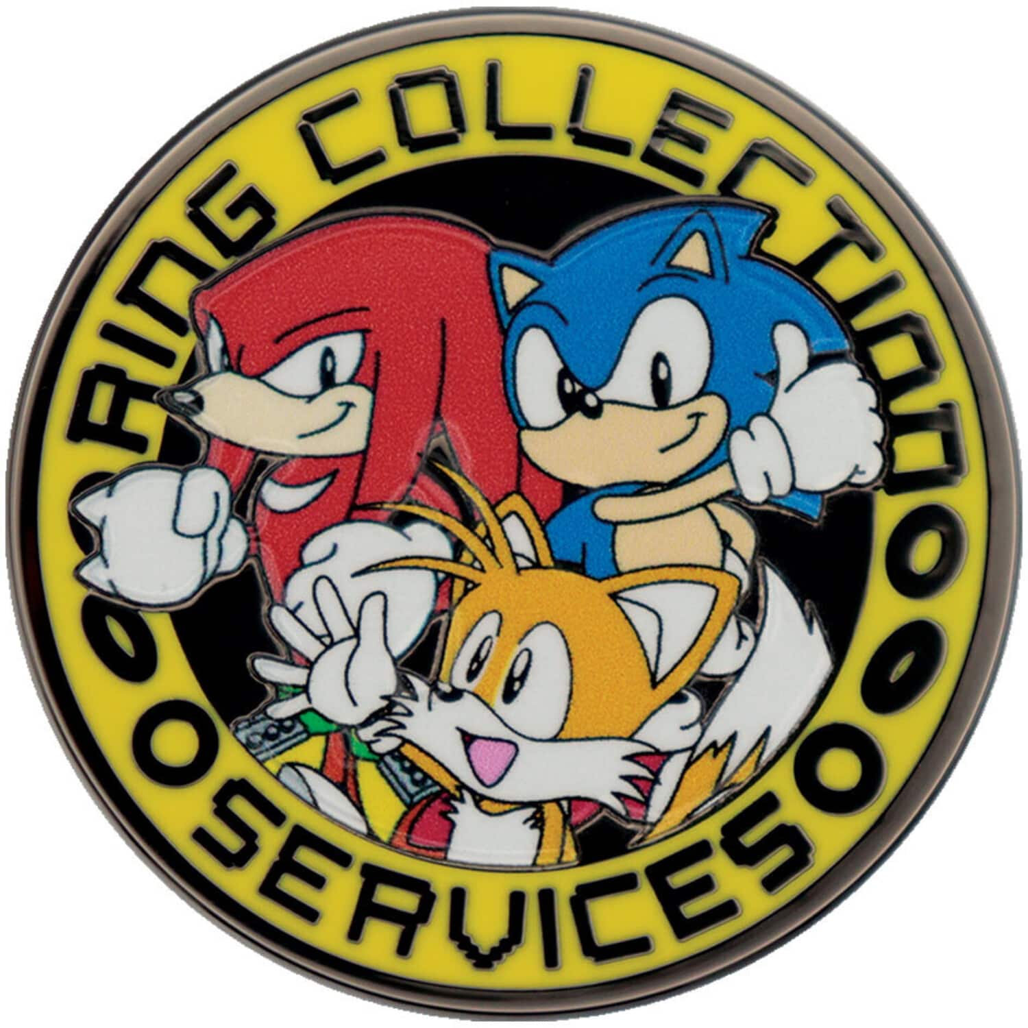 PopMarket - Sonic The Hedgehog - Sonic, Tails, and Knuckles Pin Badge - COLLECTIBLES - Multicolor price history on PriceWatchPro