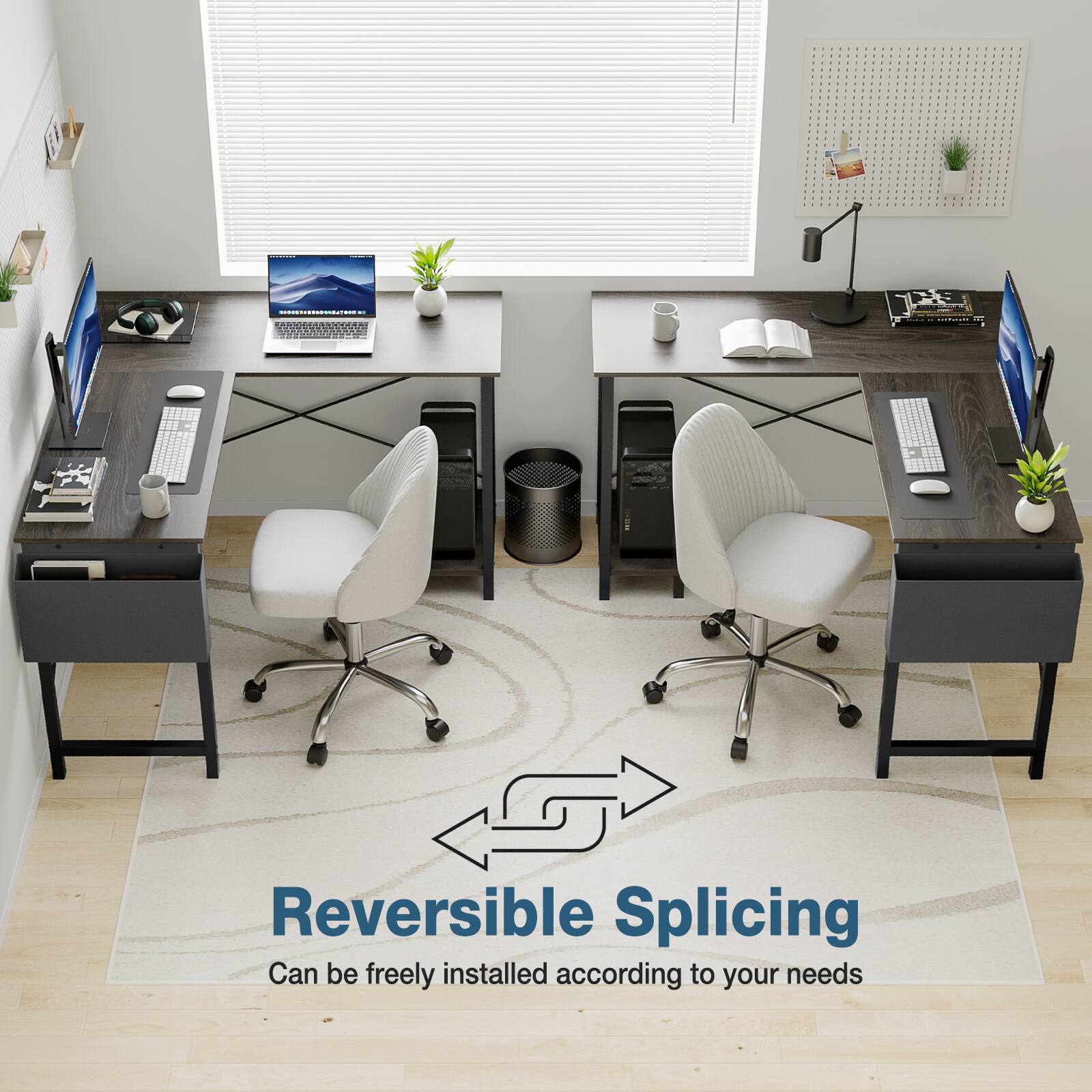 Reversible Splicing  
Can be freely installed according to your needs