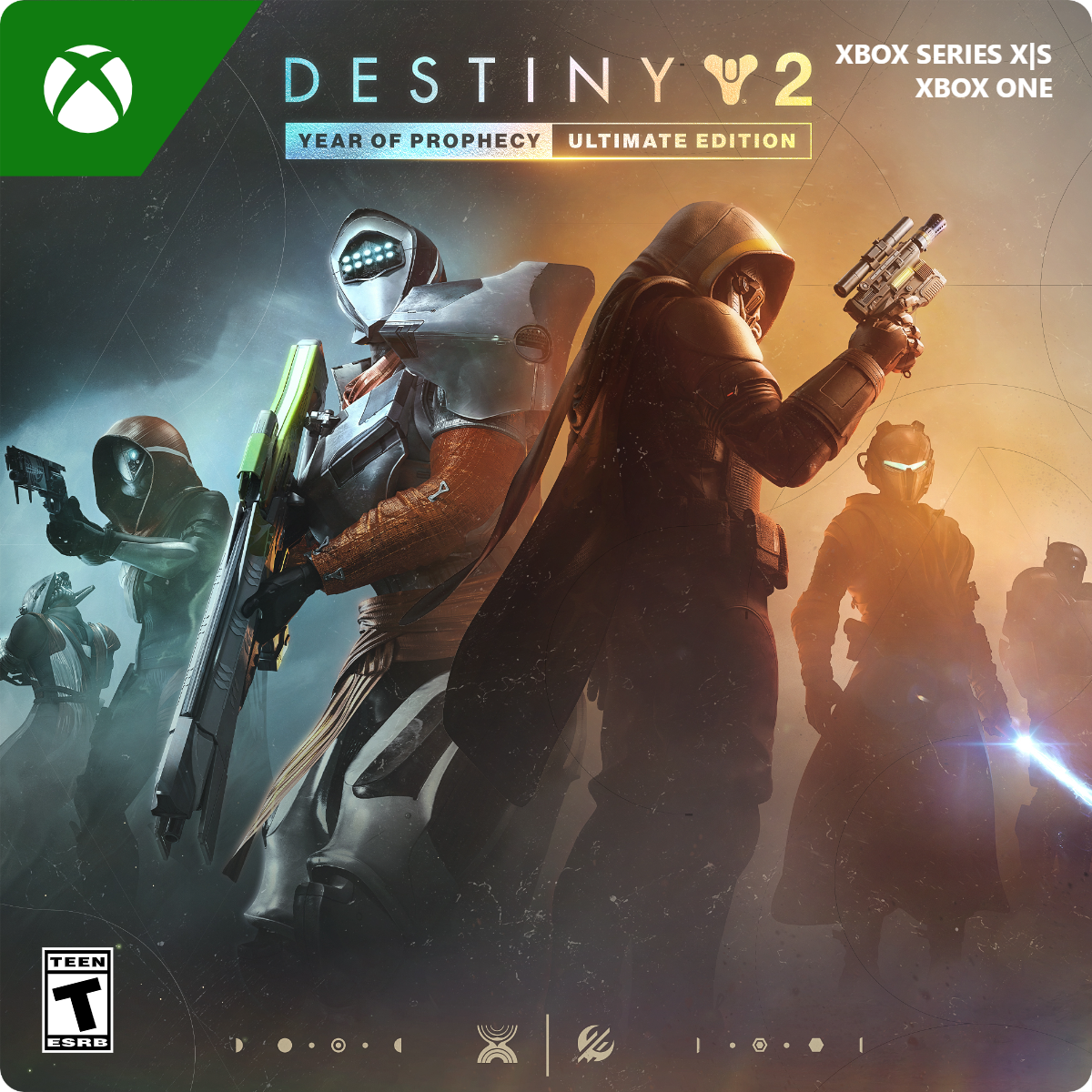XBOX SERIES X|S DESTINY 2 XBOX ONE YEAR OF PROPHECY ULTIMATE EDITION TEEN T ESRE ...