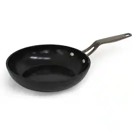BLU - Blu. Cookware 7.8" Induction Frying Pan, Non-Toxic - Black