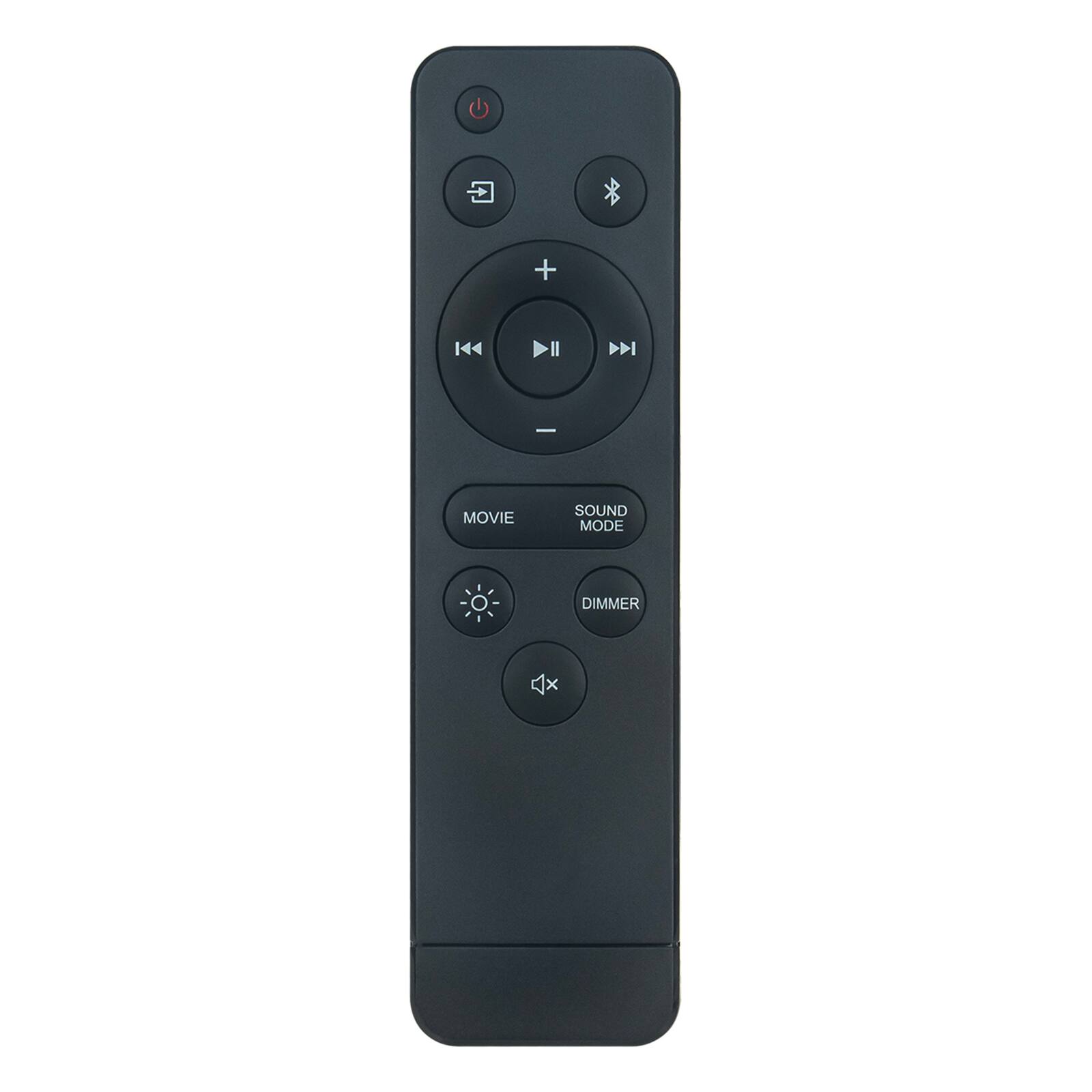 ALLIMITY - Replacement Remote Control 100075108, Fit for Onn SoundBar Speaker System 100075108 - Black