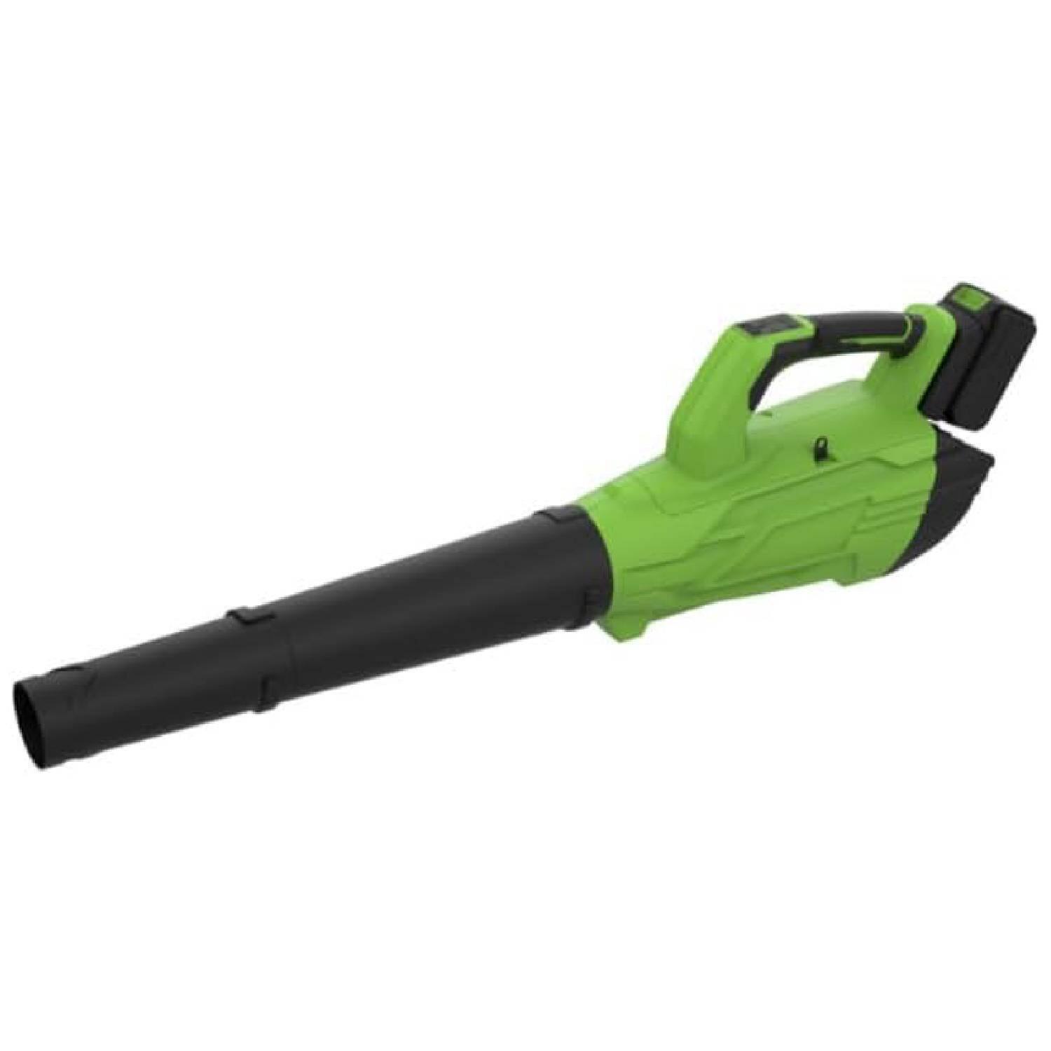 Acekool - 2 Speed 700CFM 250MPH Cordless 20V Electric Leaf Blower for Lawn Care, Blowing Leaves, Patio, Dust - Green