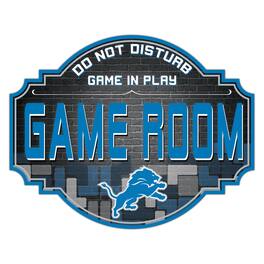 Fan Creations - Detroit Lions 12'' Game Room Tavern Sign - Multicolor