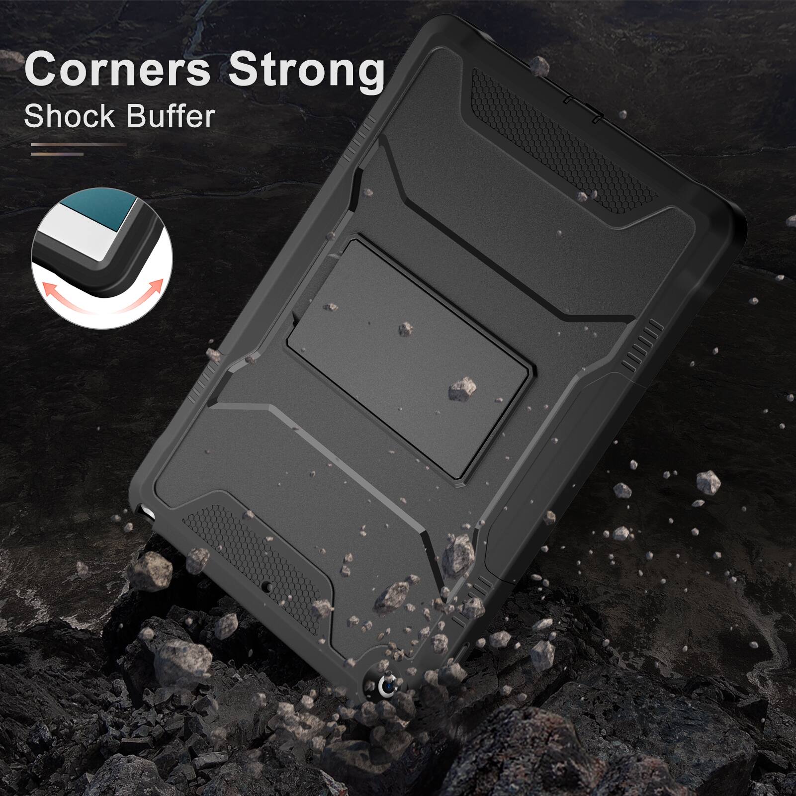 Corners Strong  
Shock Buffer