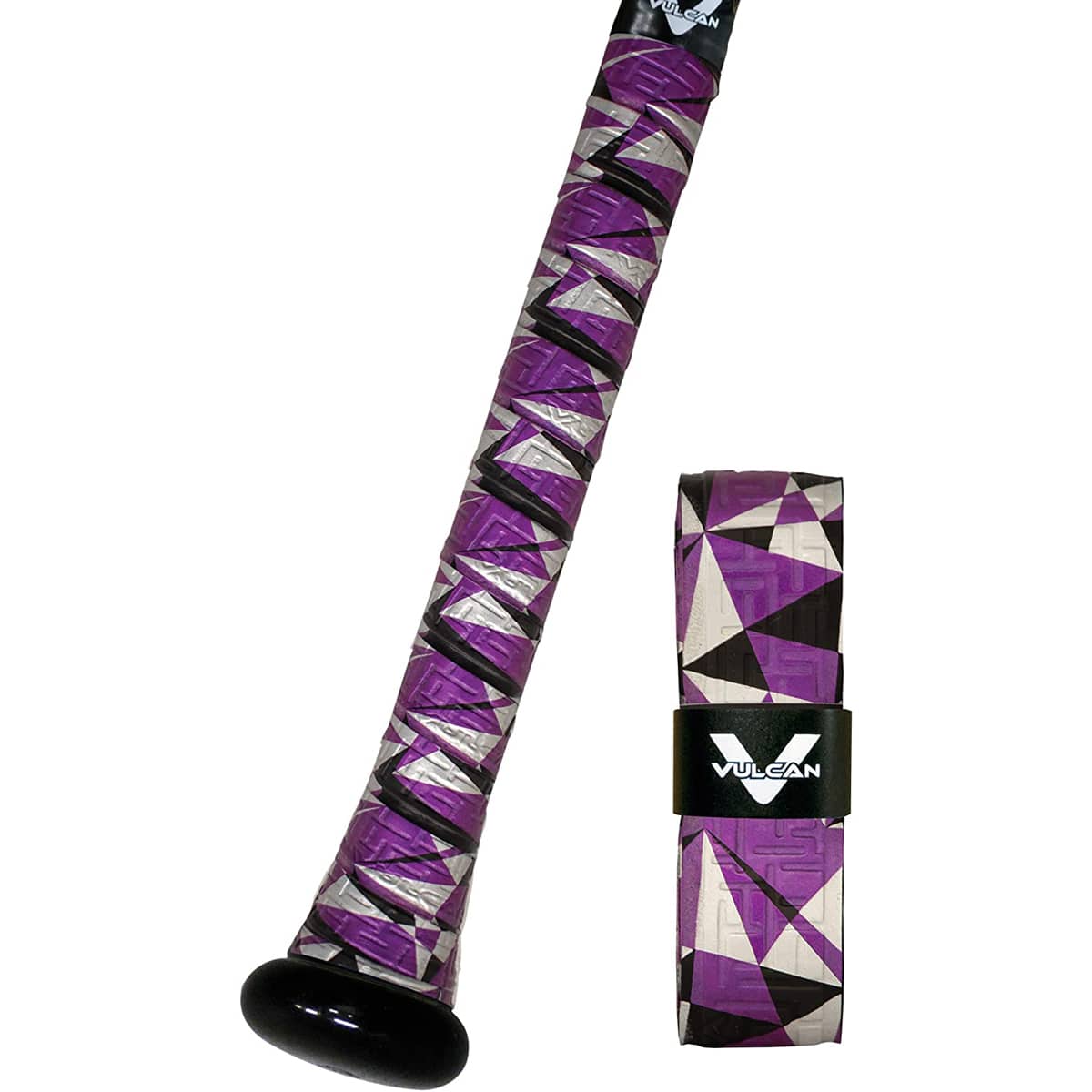 Vulcan - Geo Series 0.50mm Ultralight Advanced Bat Grip Tape Wrap - Purple Night