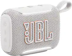 Front. JBL - Go 5 - Ultra-portable waterproof and drop-proof speaker - 2026 - White.