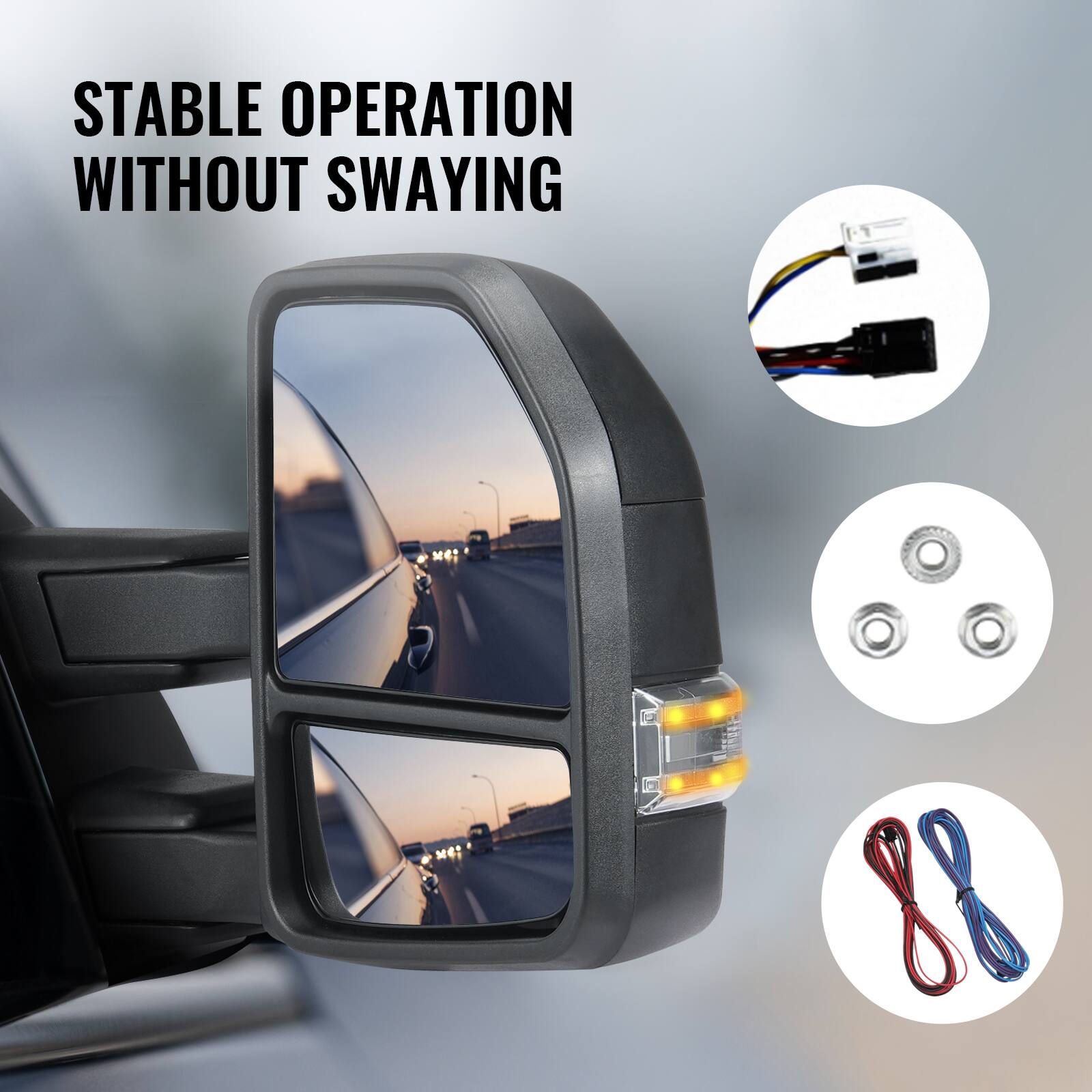STABLE OPERATION WITHOUT SWAYING
