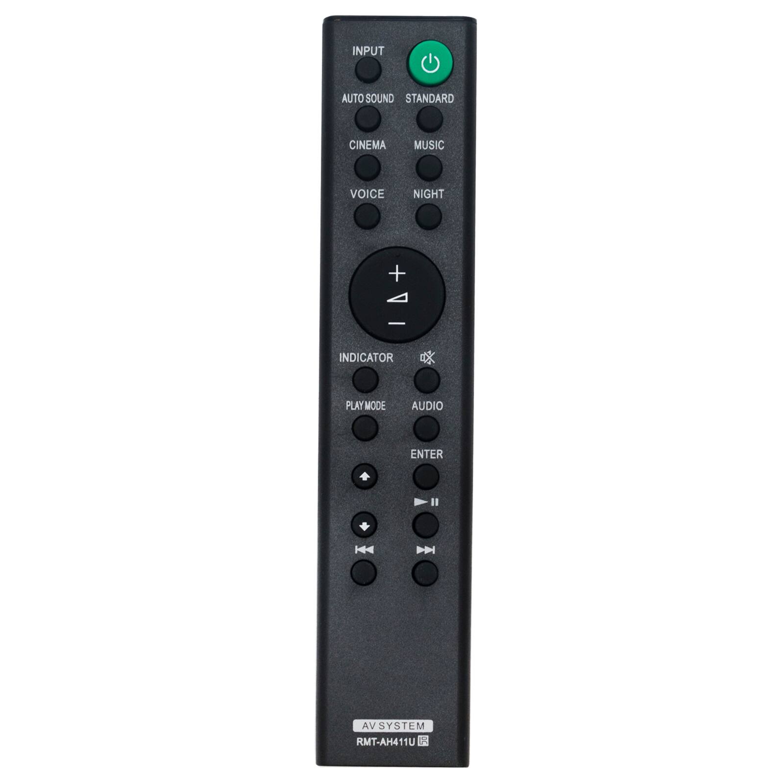 ALLIMITY - Replacement Remote Control RMT-AH411U RMT-AH410U, Fit for Sony Soundbar HT-S100F HT-SF200 HT-S100F HT-SF150 HTS100F - Black