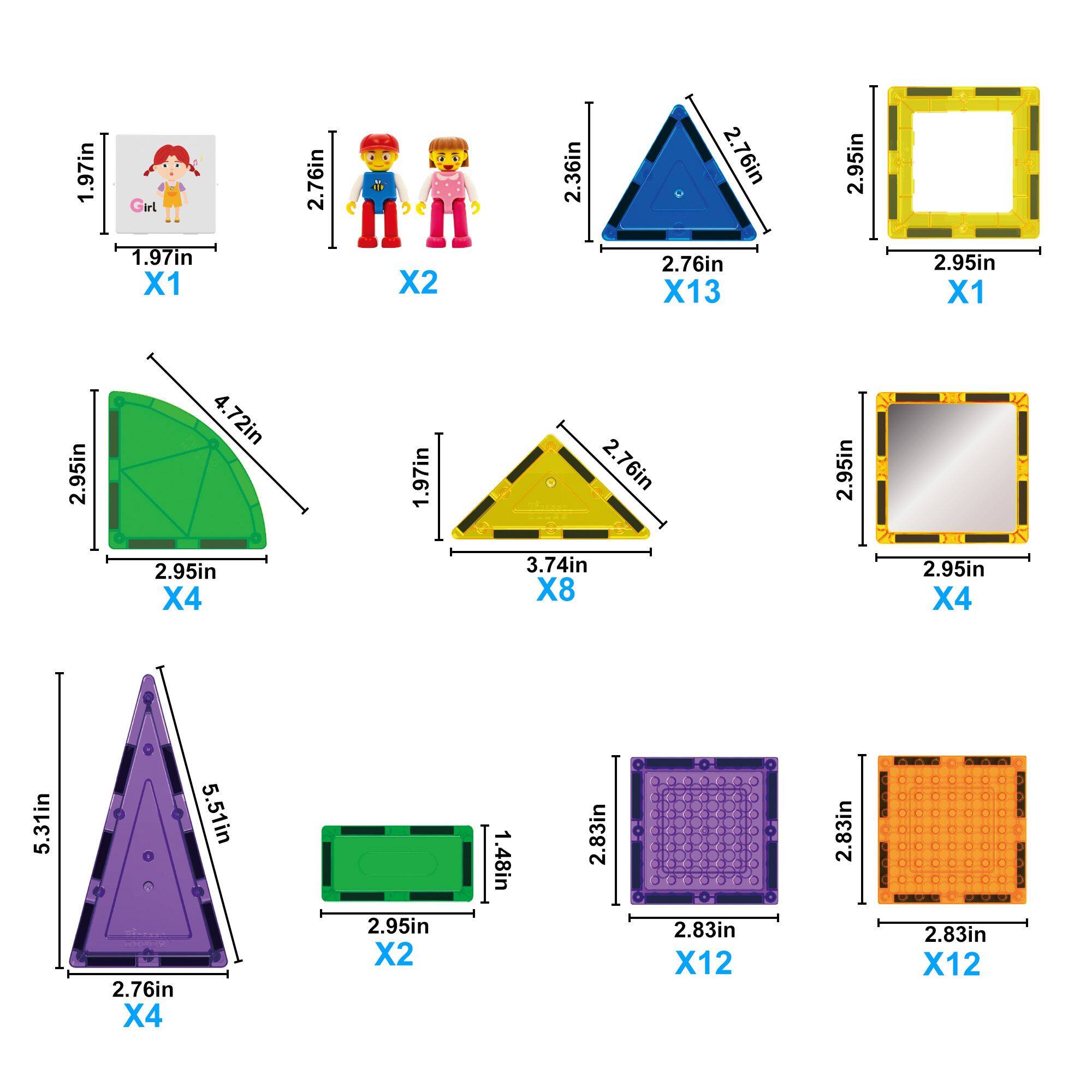 1.97in X1  
2.76in X2  
2.36in X13  
2.95in X1  
2.95in X4  
3.74in X8  
2.95in X4  
5.31in X4  
2.76in X4  
2.95in X2  
1.48in X2  
2.83in X12  
2.83in X12