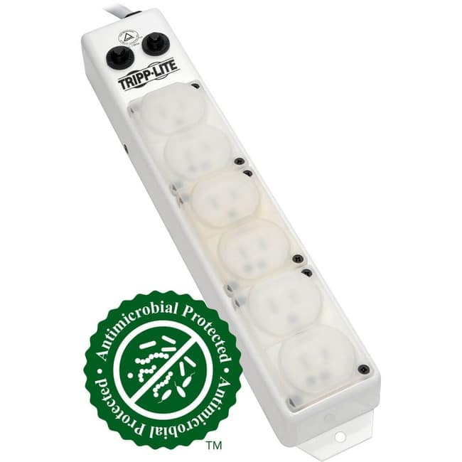 Eaton Tripp Lite Series Safe-IT UL 1363A Medical-Grade Power Strip for Patient-Care Vicinity, 6x 15A Hospital-Grade - White price history on PriceWatchPro