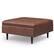 Angle. Simpli Home - Shay Mid Century Large Square Coffee Table Storage Ottoman - Distressed Saddle Brown.