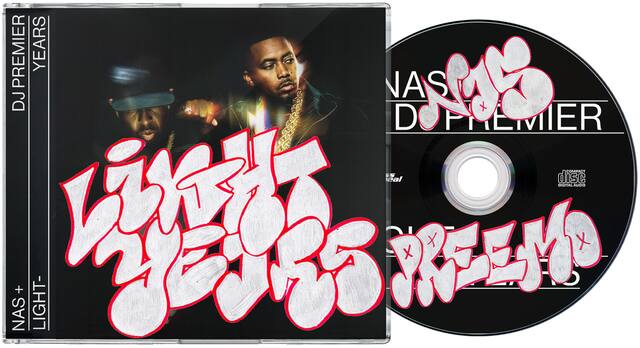 NAS + DJ PREMIER
LIGHT YEARS
NAS + DJ PREMIER
PREMIER YEARS
NAS + LIGHT YEARS
DIGITAL AUDIO V 2
disc eal
PREMIER COMPACT DISC