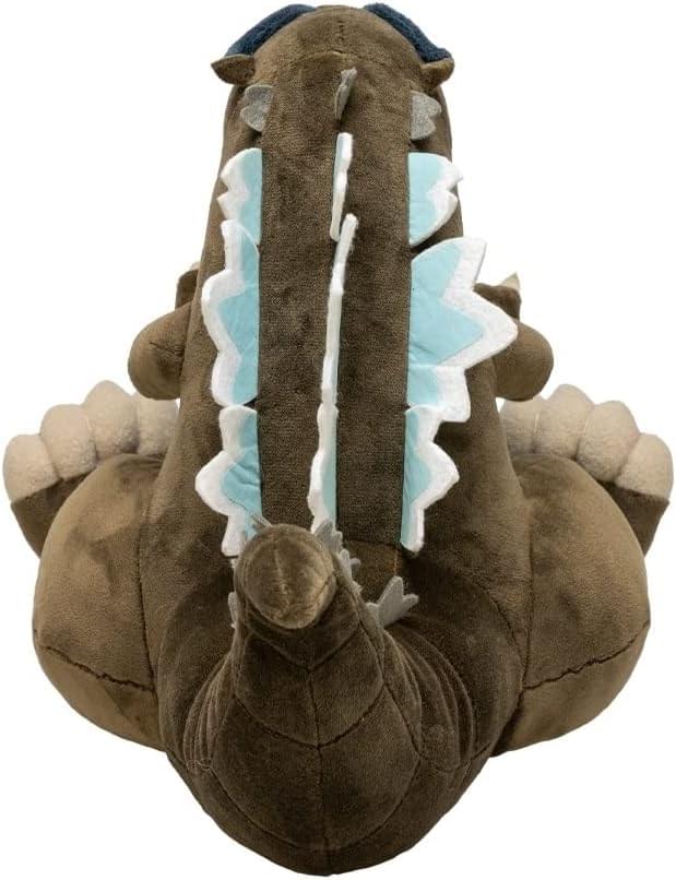 Alt View 1. Quantum Mechanix - Godzilla 9 Inch Zippermouth Plush | Atomic Breath Godzilla - Brown.