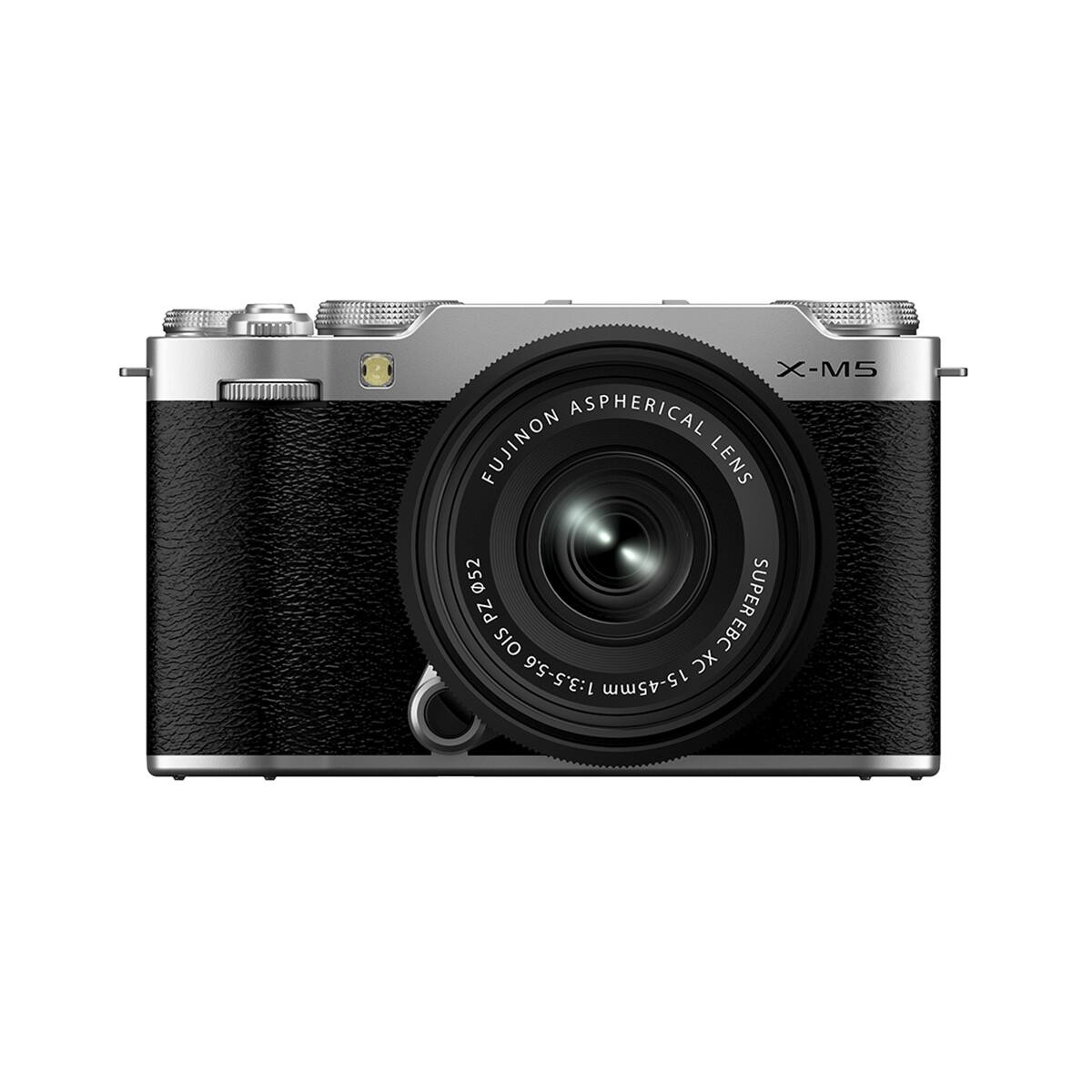 X-M5 ASPHERICAL FUJINON LENS 052 SUPER PZ OIS EBC XC 1:3.5-5.6 15-45mm