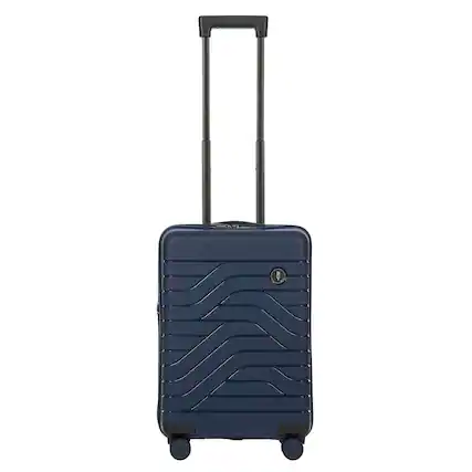 Front. Bric's - Bric's B|Y Ulisse 21" Expandable Spinner, Ocean Blue - Ocean Blue.