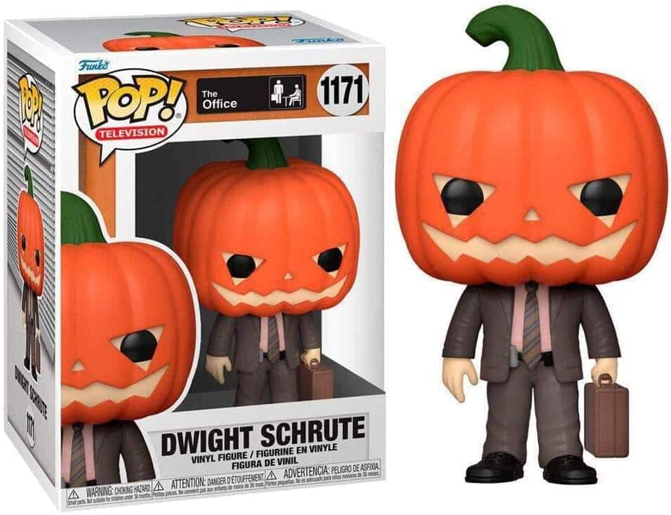 The Office Funko POP Vinyl Figure | Dwight w/ Pumpkinhead - Orange price history on PriceWatchPro