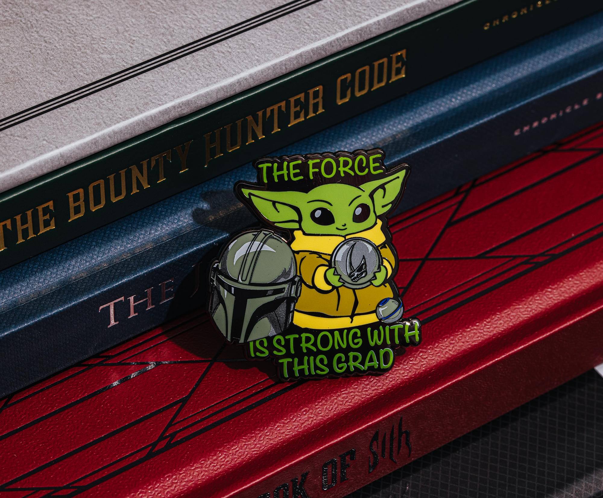 The Force is strong with this grad.