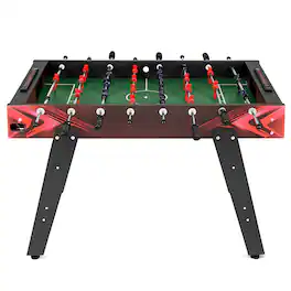 ProMounts - 46″ Full‑Size Foosball Table – Durable, Compact - Black