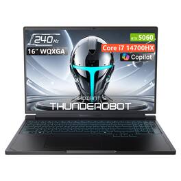 Thunderobot - Upgraded - Radiant S 16 Gaming Laptop - Intel Core i7-14700HX - NVIDIA GeForce RTX 5060 - 64GB DDR5 2TB SSD - RGB Backlit KB - Black